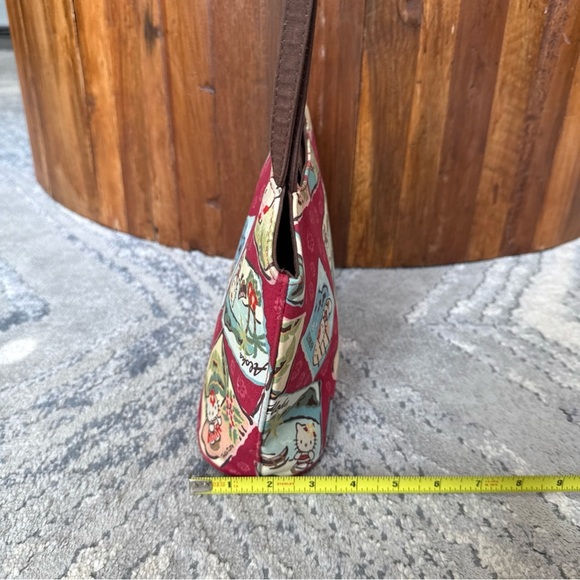 Vintage 2004 Sanrio Hello Kitty Hawaii Aloha Red Purse Bag Y2K - Picture 3 of 9